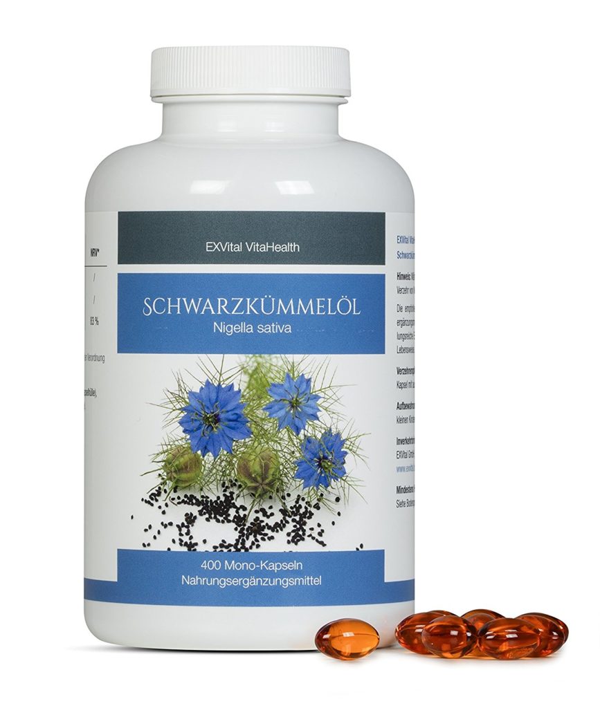 Schwarzkümmelöl Kapseln Exvital
